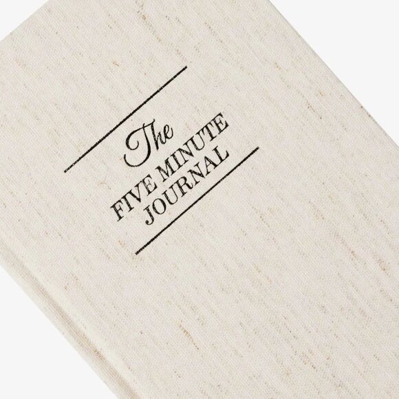NEW INTELLIGENT CHANGES The Five Minute Journal Hardcover Beige Daily - Picture 13 of 13